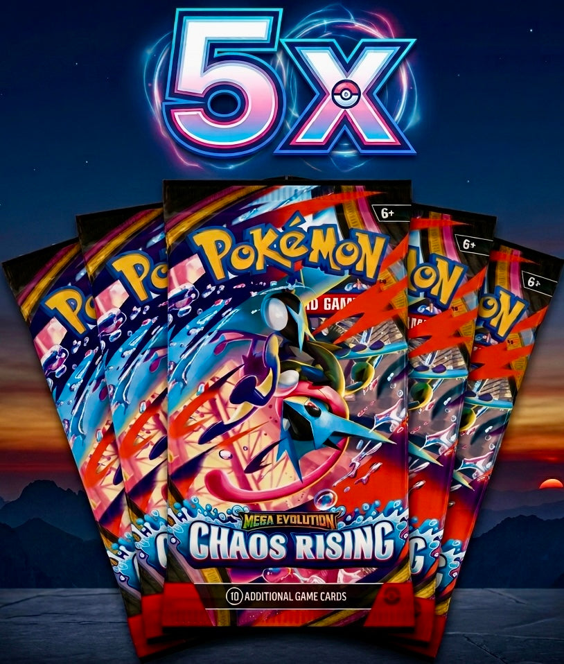 5 Chaos Rising Booster Packs